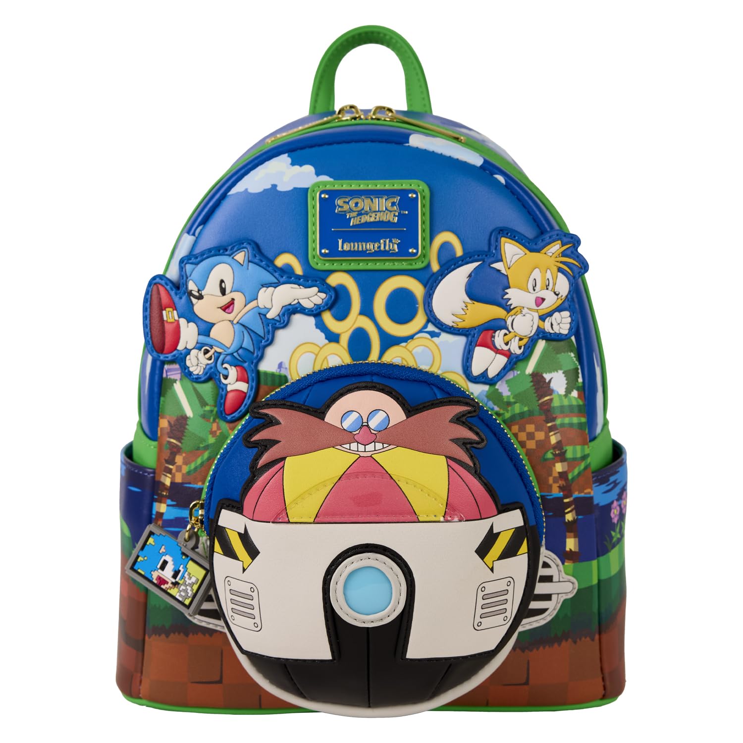 Amazon.com: Loungefly Sega Sonic The Hedgehog Mini Backpack Amazon.com: Loungefly Sega Sonic The Hedgehog Mini Backpack