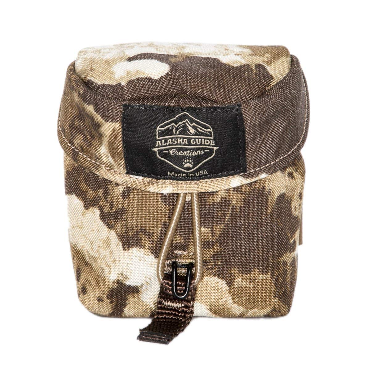 Alaska Guide Creations Rangefinder Vertical Pouch | Ambidextrous Design | Essential Accessory for Hiking and Hunting (First Lite Cipher)