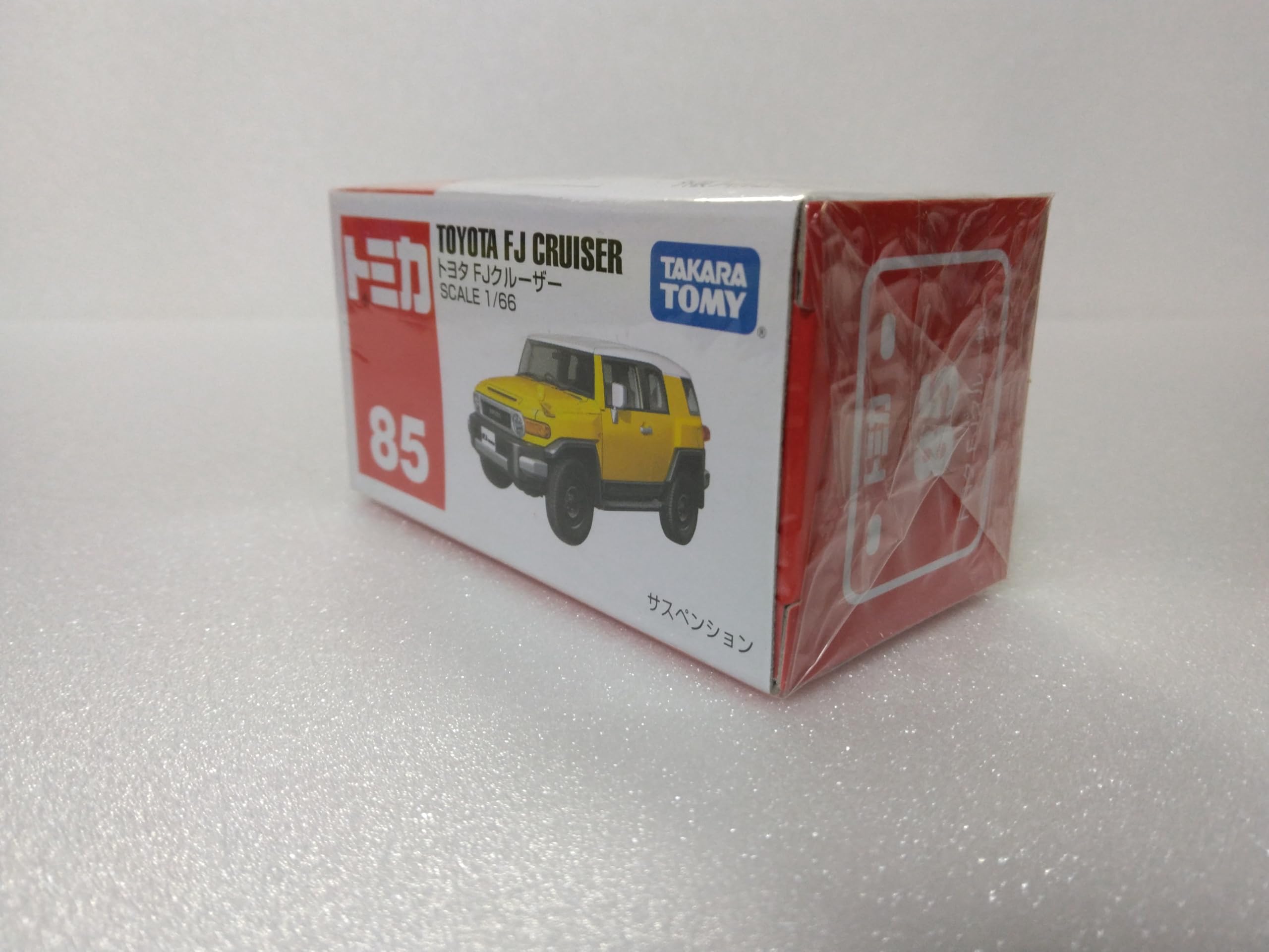 Amazon.co.jp: トミカ No.85 トヨタ FJクルーザー, 1/66スケール