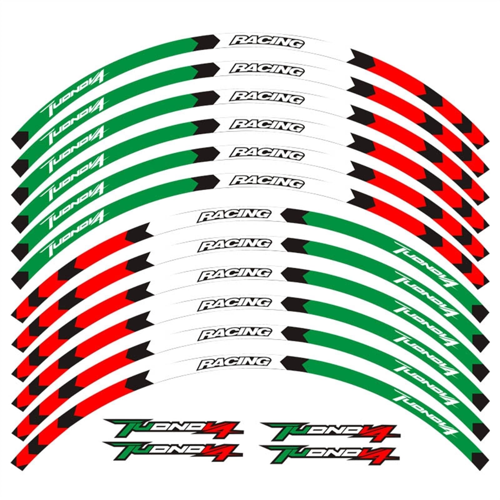 Motorcycle Wheel Sticker for Aprilia Tuono V4 1100 RR
