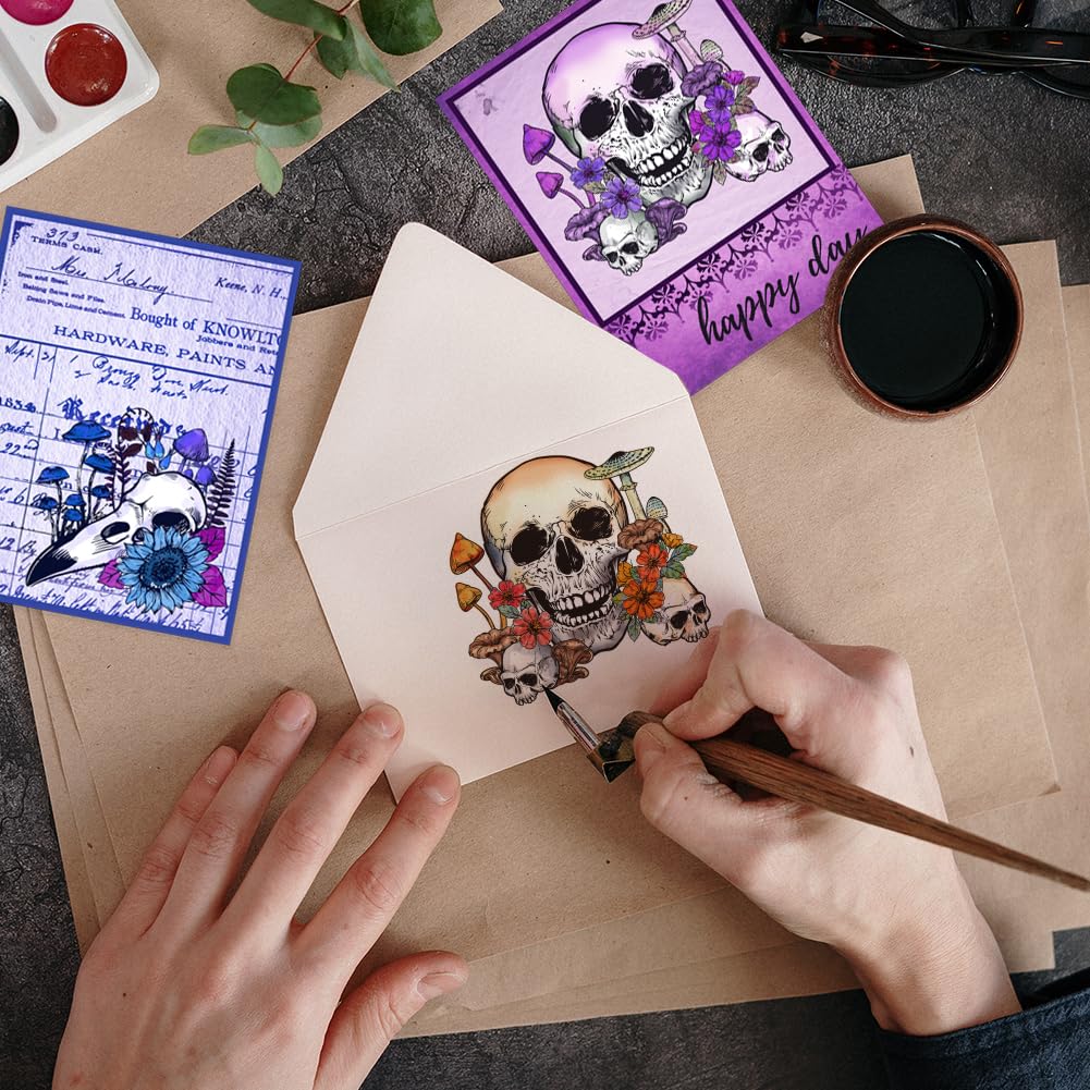 GLOBLELAND Halloween Ragnatela Timbri Trasparenti per ScrapbookingDIY Halloween Ragnatela Sfondo Sigilli Timbri Trasparenti in Silicone Timbri Trasparenti per Biglietti Creazione Album Fotografico