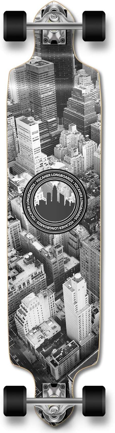 Yocaher Professional Speed Drop Down Complete Longboard Skateboard