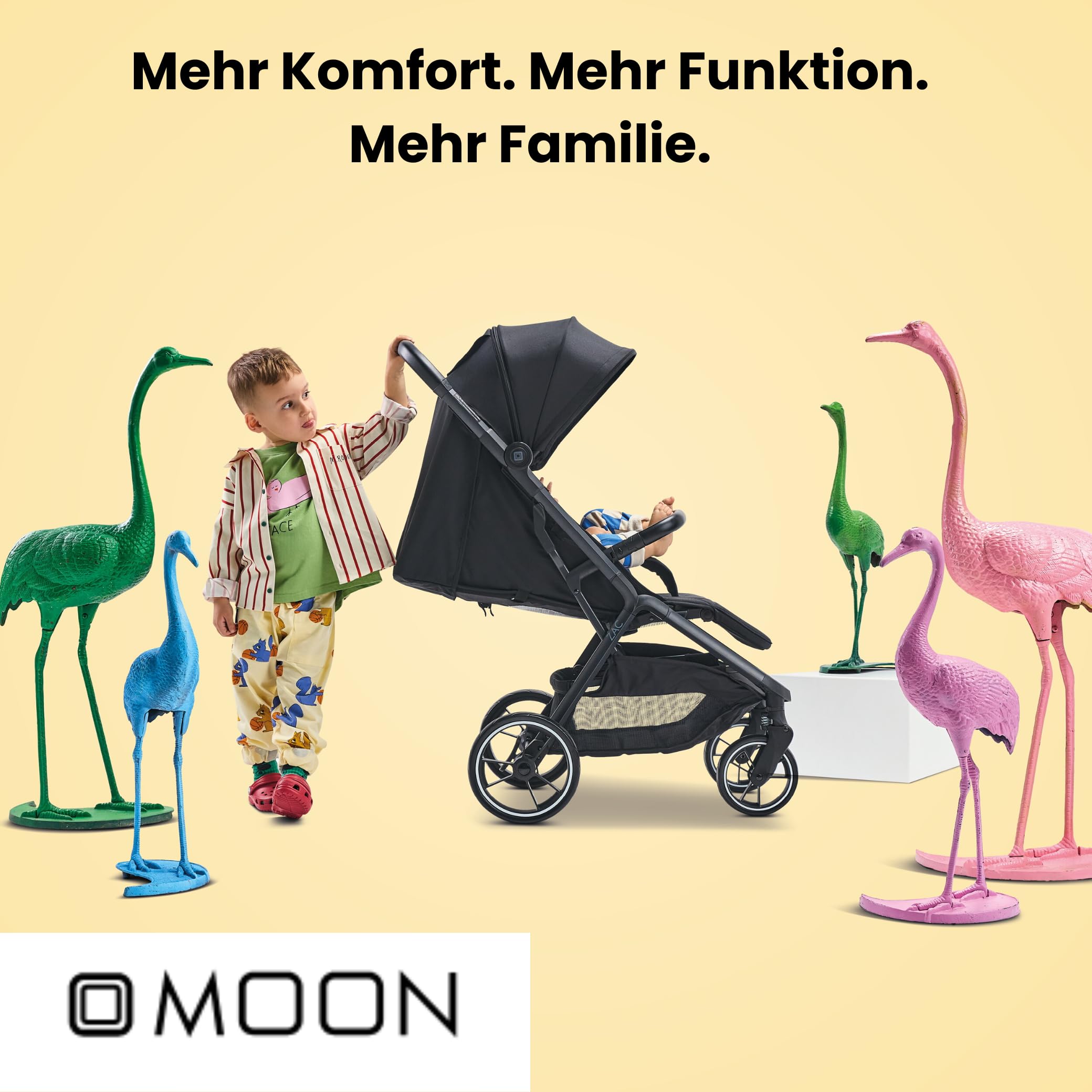 Moon Premium Baby Fußsack 96x40 cm & Windel Blaubaer | Warmer Winterfusssack herausnehmbares Teddy Fell, waschbar | Universal Kinderfusssack Für Kinderwagen Buggy | Ideale Wärmeisolierung ab Geburt