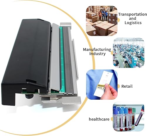 Miniatura 3 de P1058930-010 Nuevo cabezal de impresión para Zebra ZT410 ZT411 Impresora de código de barras térmica OEM Reemplazo 300dpi