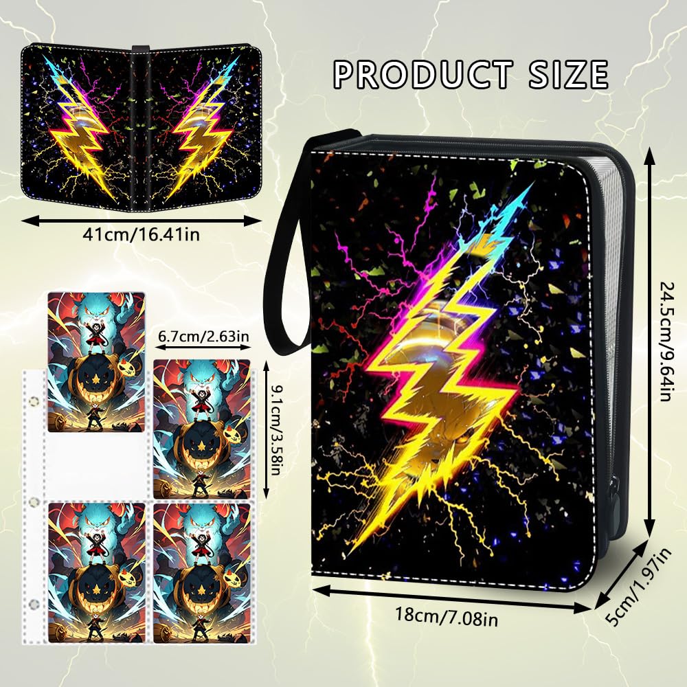 Porte Carte Pokemon Album Pour Cartes à Collectionner, 55 Pages