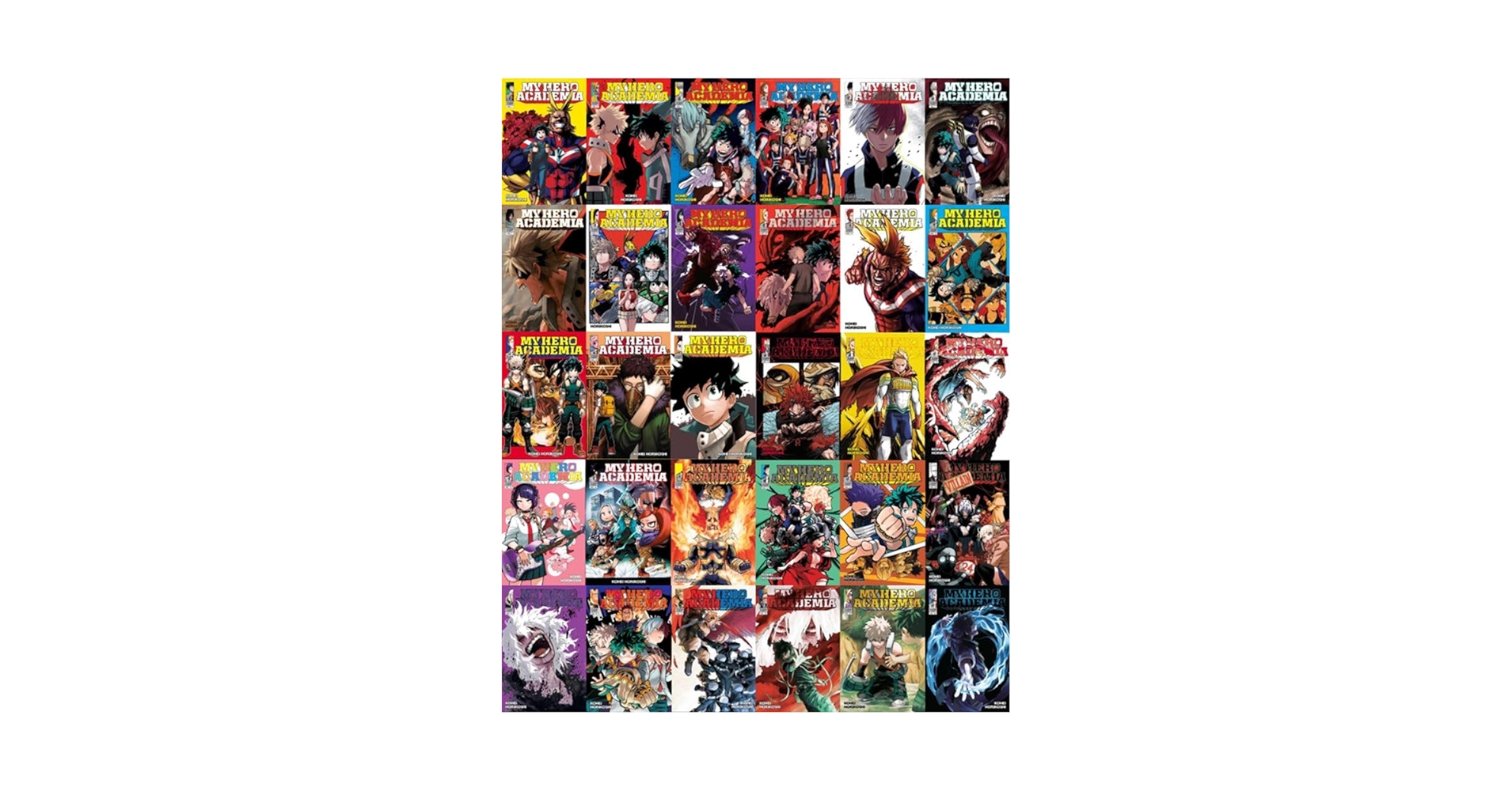 My Hero Academia 30 Volume Collection (Volumes 1 – 30 Set