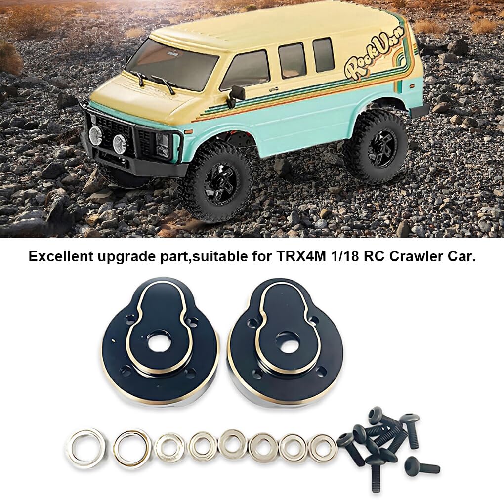 Tuwiwol Messing Nachlaufblöcke Für Hobby Plus CR18P Rock Van - 2-teilig