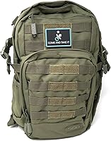 Vista 3 de Come and Take It - Bolsa de pañales para chupete, parche de PVC con gancho y bucle Divertido parche táctico