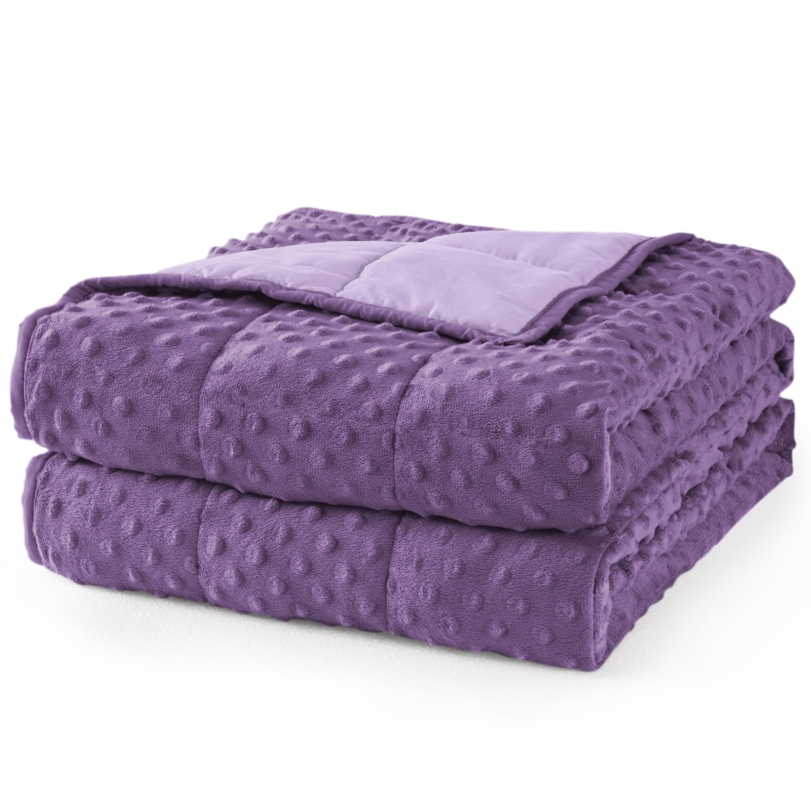 Mr. Sandman Weighted Blanket for Adults, Queen Size 15 lbs, 60 x 80 Inches
