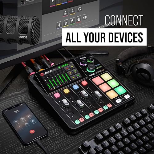Miniatura 4 de RØDE RØDECaster Duo Solución de producción todo en uno para podcasting, streaming, producción musical y creación de contenido