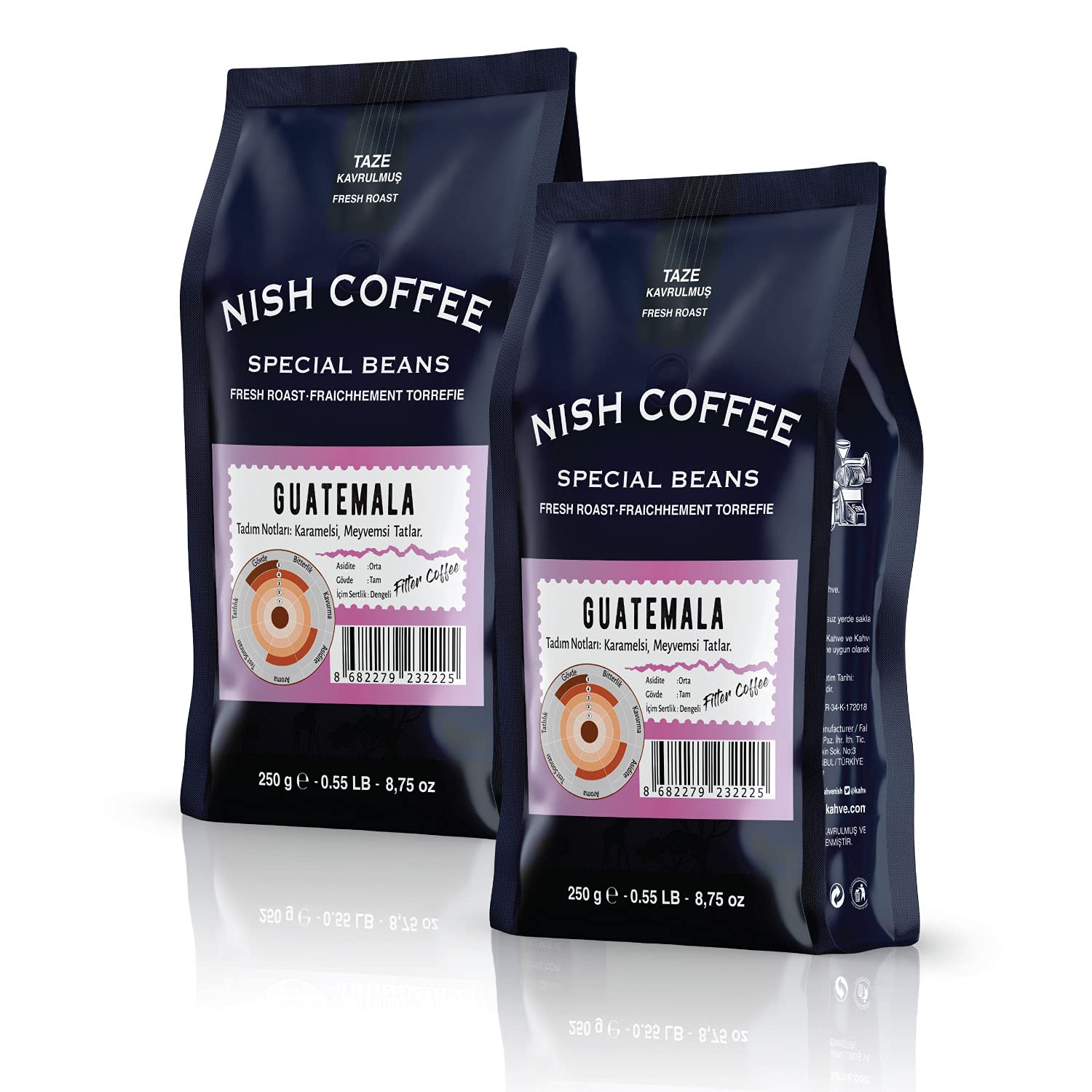 Nish Filtre Kahve Guatemala 2x250 gr