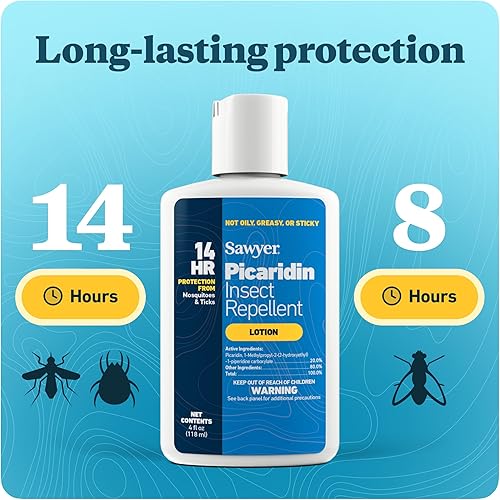 Miniatura 6 de Sawyer Products SP564 Premium Insect Repellent with 20% Picaridin, Lotion, 4-Ounce