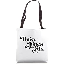 Daisy Jones & the Six - Retro Logo White Tote Bag