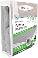 Vista 46 de Guardmax Funda de Colchón de Punto Jersey con Cremallera Completa - Protector de Colchón Impermeable y a Prueba de Chinches - Ropa de Cama