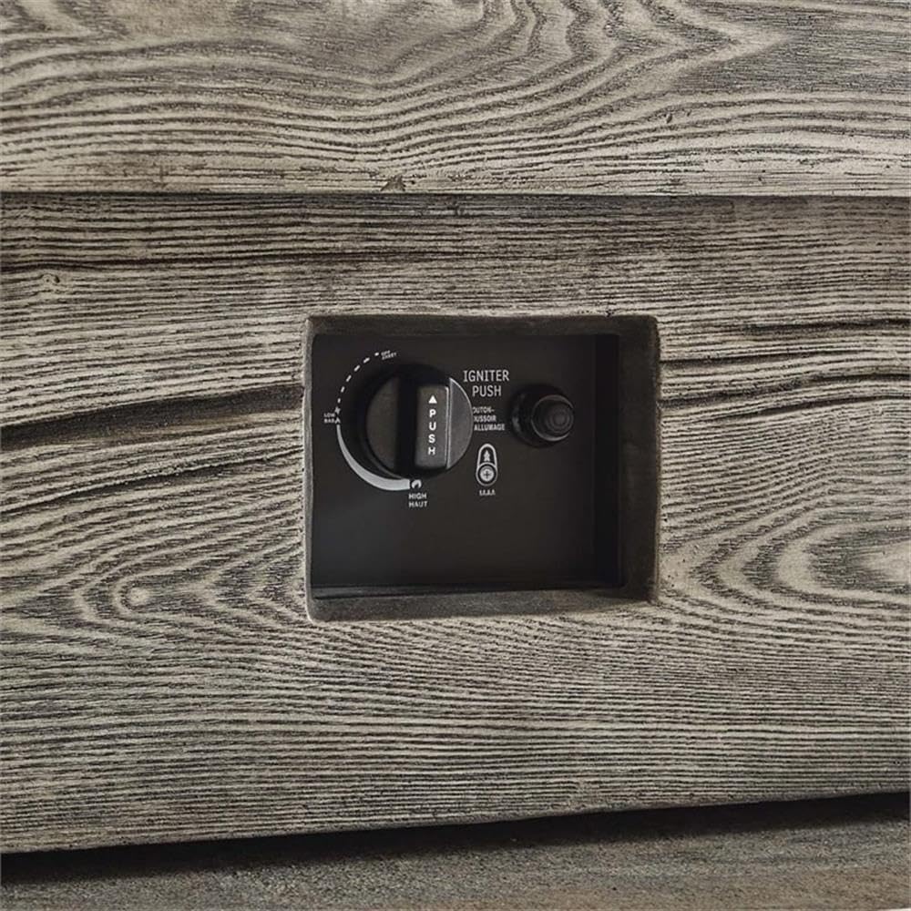 Modway Manteo 70" Rectangular Outdoor Patio Fire Pit Table