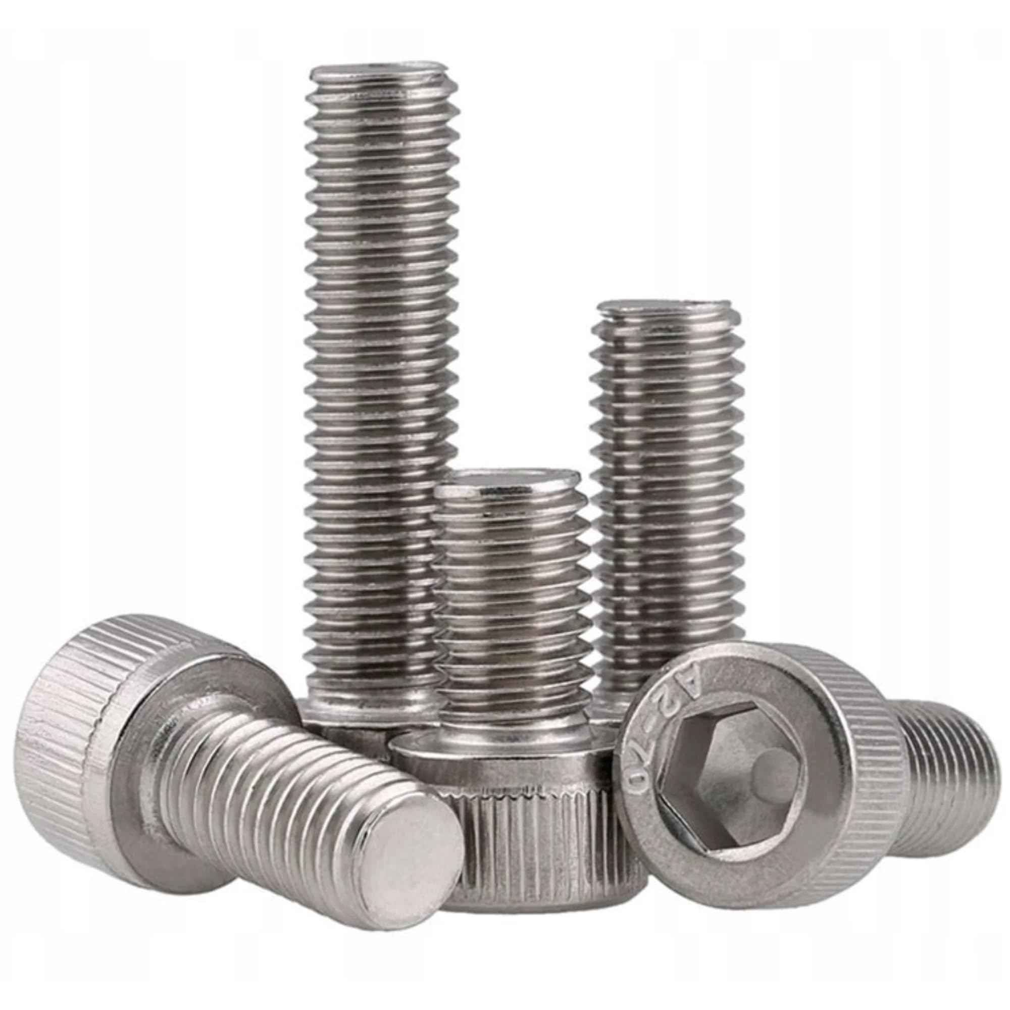 Ss8 Size: M8 X 10Mm M6 M8 Allen Socket Cap Head Screws Bolts Din 912 A2 Stainless Steel Pack Of: 1