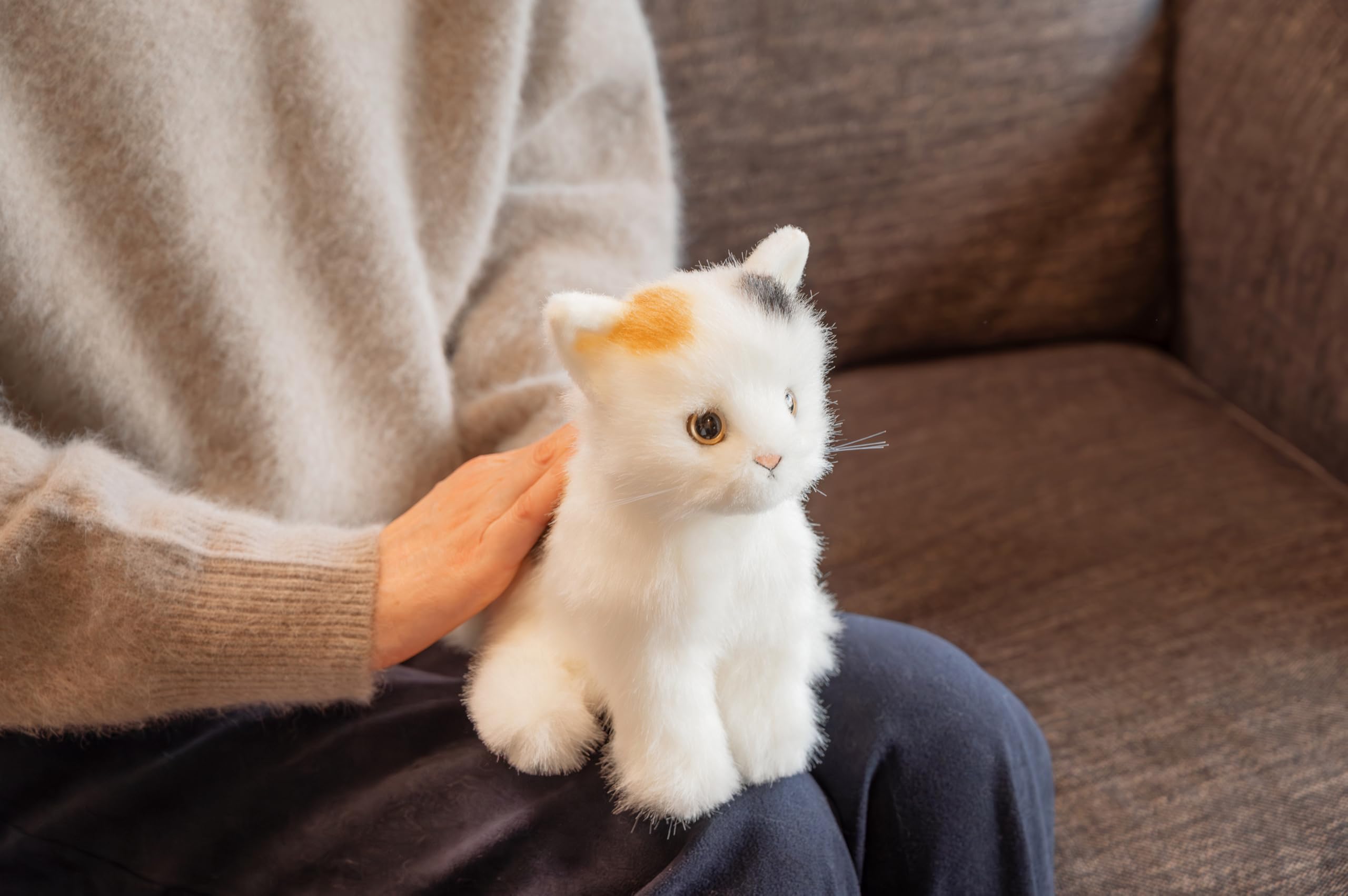 Amazon.co.jp: 日本製 あまえんぼう子ねこちゃん mini 三毛 : おもちゃ