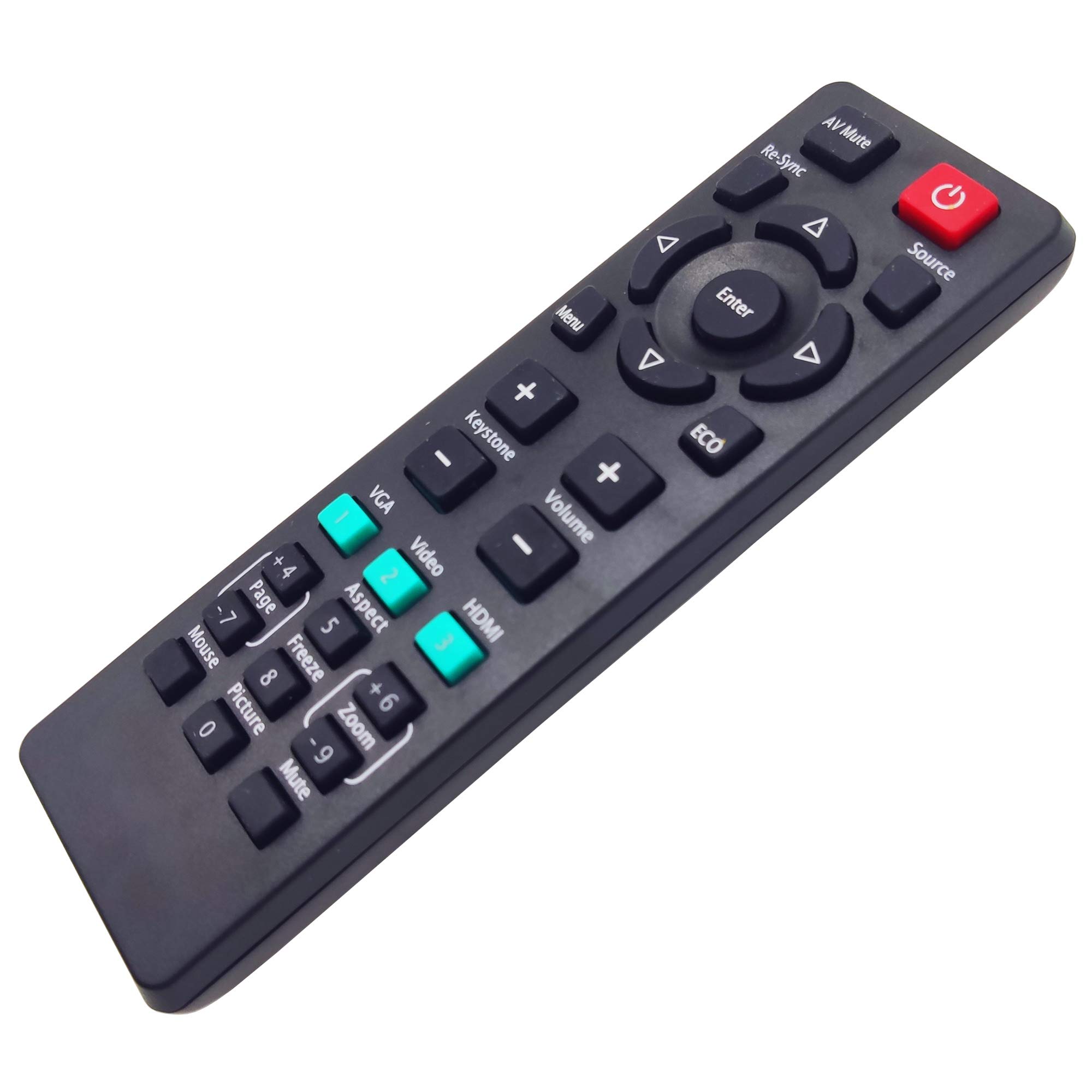 Leankle Remote Controller HW-NAVIGATOR-5 for InFocus Projectors IN134, IN134ST, IN136, IN136ST, IN138HD, IN138HDST, IN2134 - Image 2