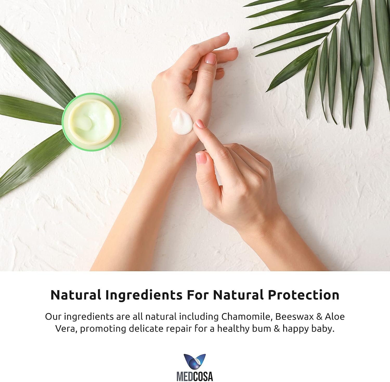 Medcosa Daily Defence Nappy Rash Cream Moisturizing Barrier Cream for