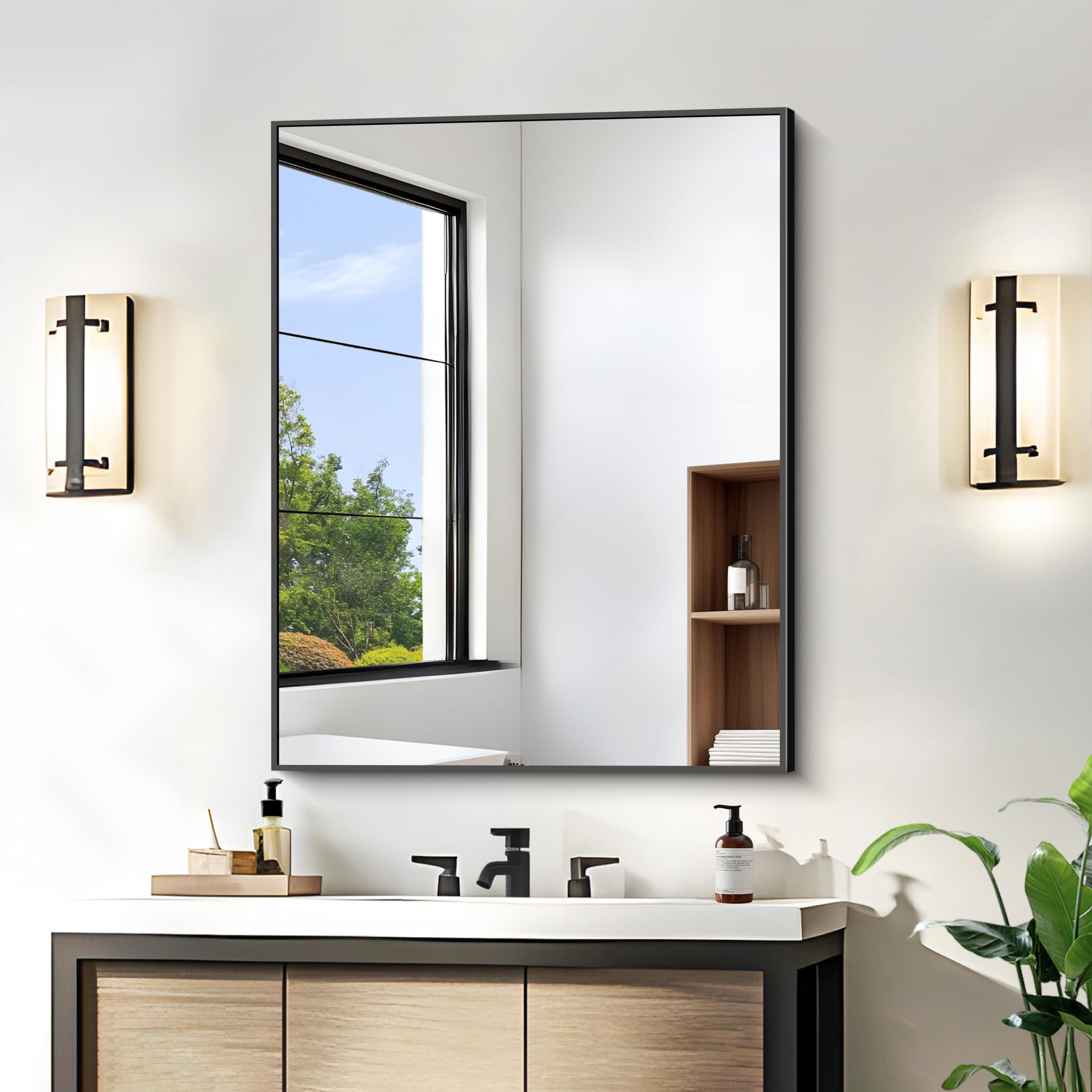 Photo 1 of ***FACTORY SEALED****
KOCUUY 24x30 Inch Rectangle Wall Mirror