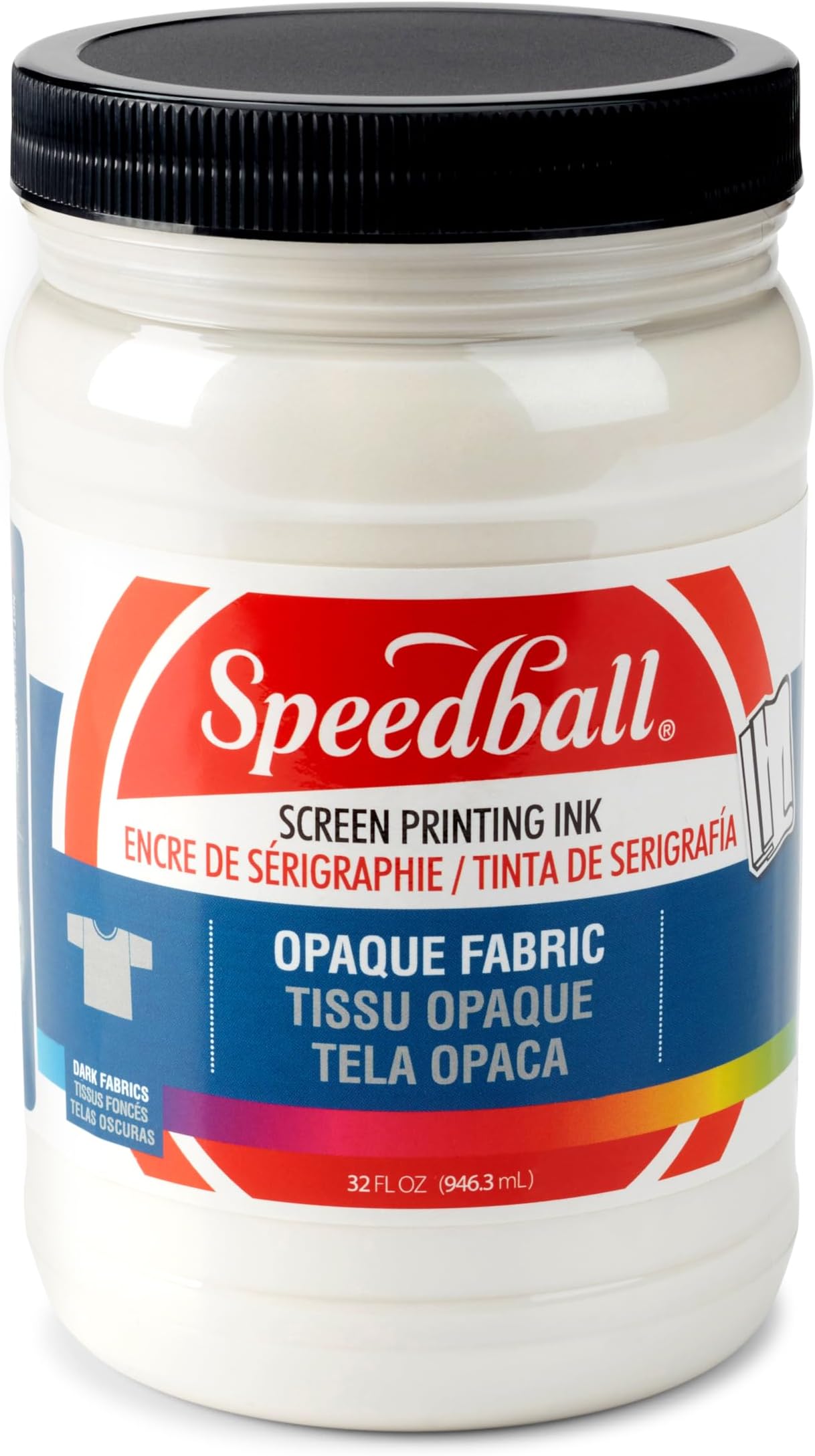 Speedball Screen Ink Fab Pr Wh (32oz)