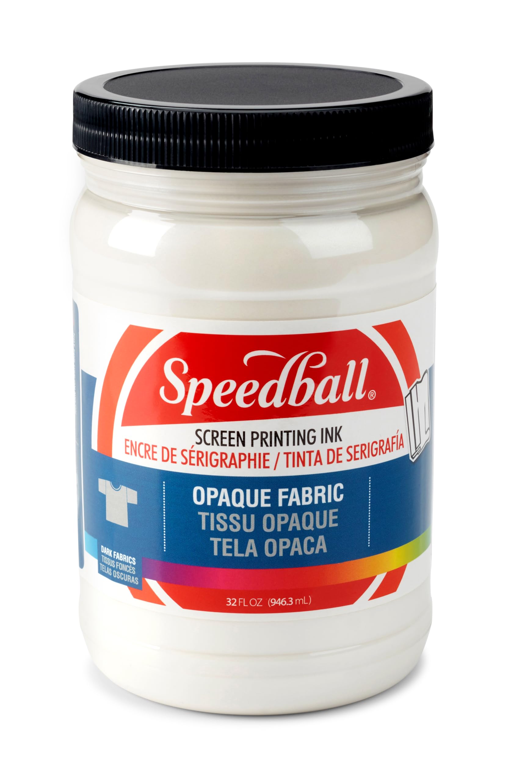 Speedball Screen Ink Fab Pr Wh (32oz)