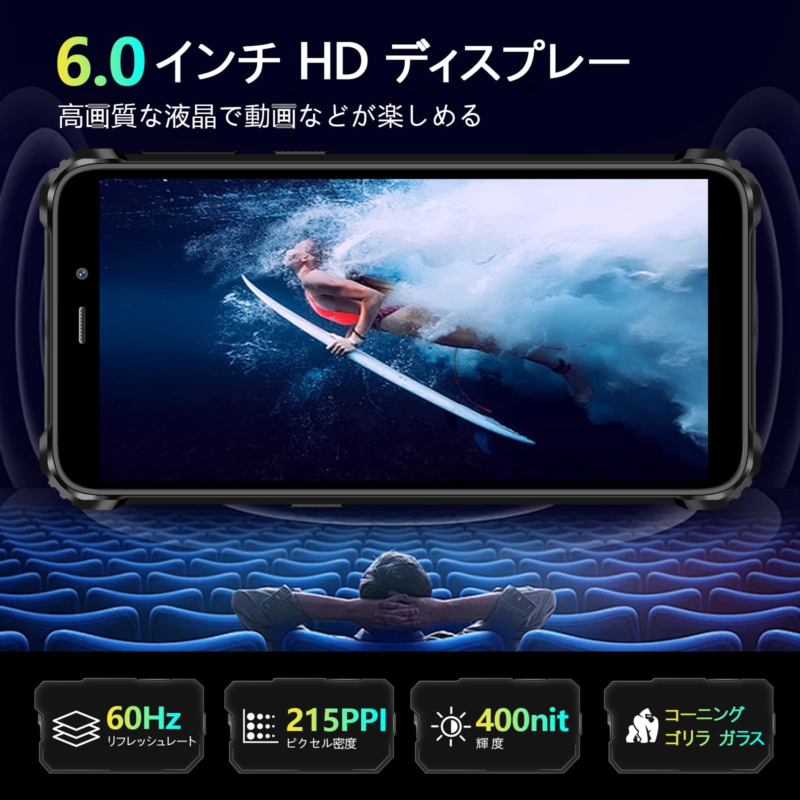 Amazon | OUKITEL WP32PRO simフリー スマホ 本体 24GB RAM 256GB ROM 