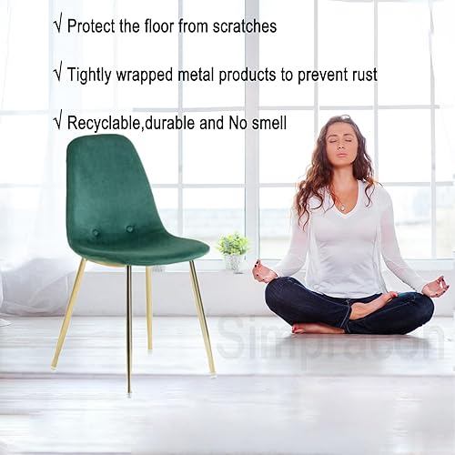 Miniatura 6 de Protectores de suelo para patas de silla extra pequeños de 12 pulgada, tapas antideslizantes para patas de silla, fundas para patas de muebles ultra