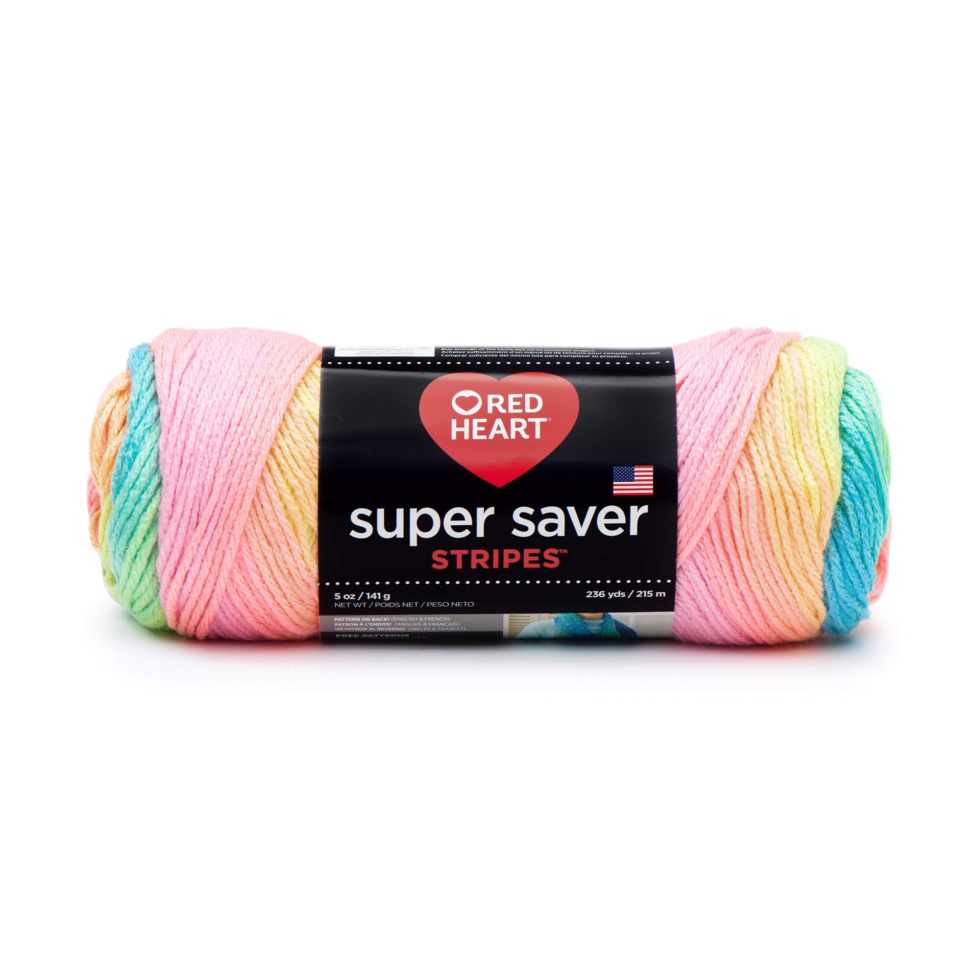 Red HeartSUPER SAVER YARN, RETRO STRIPE (E300B.4971)