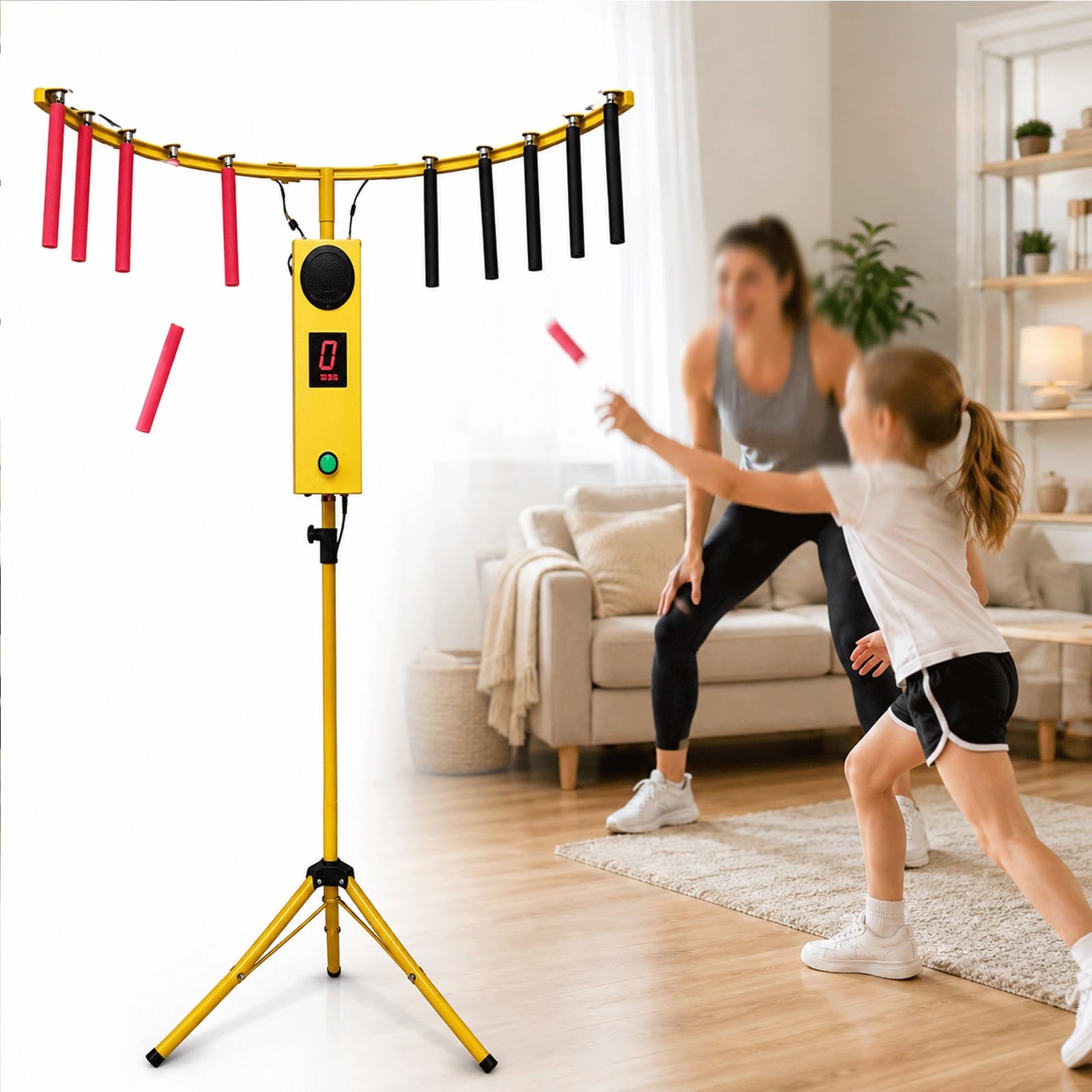 Juego Arcade de Atrapa Pelos, Juego Entrenamiento Coordinación Ojo‑Mano
