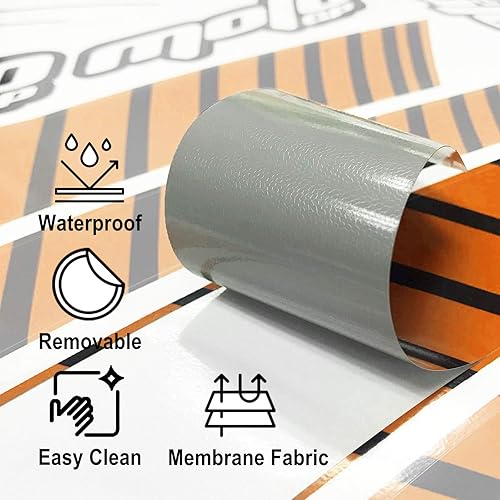 Miniatura 10 de MC MOTOPARTS Adhesivos para rueda de llanta AA01 de 17 pulgadas, compatibles con GSX1300R GSXR1000 GSXR600 (azul aguamarina)