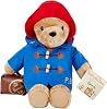Harrods: X Paddington Bear Paddington with Holds Bag, Embroidered Logo, 16.5 inches 42 cm, Paddington Bear