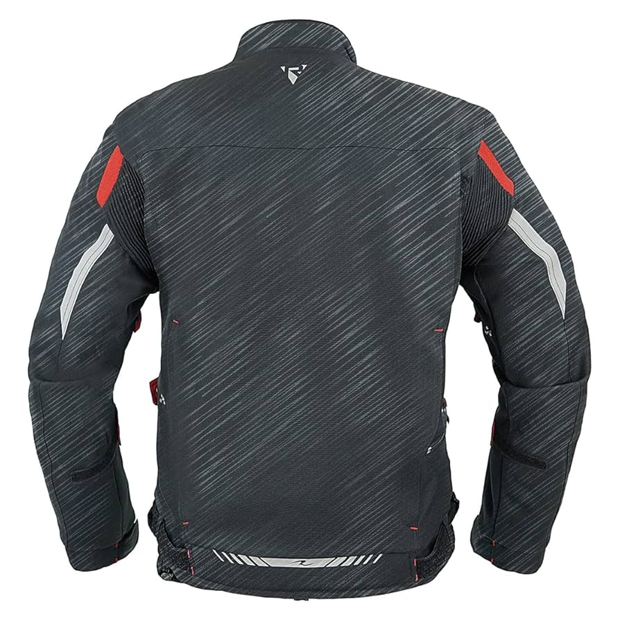 エアベントライディングジャケット　RR7251 スラッシュブラック　XL RR7251 エアベントライディングジャケット | ラフ＆ロード