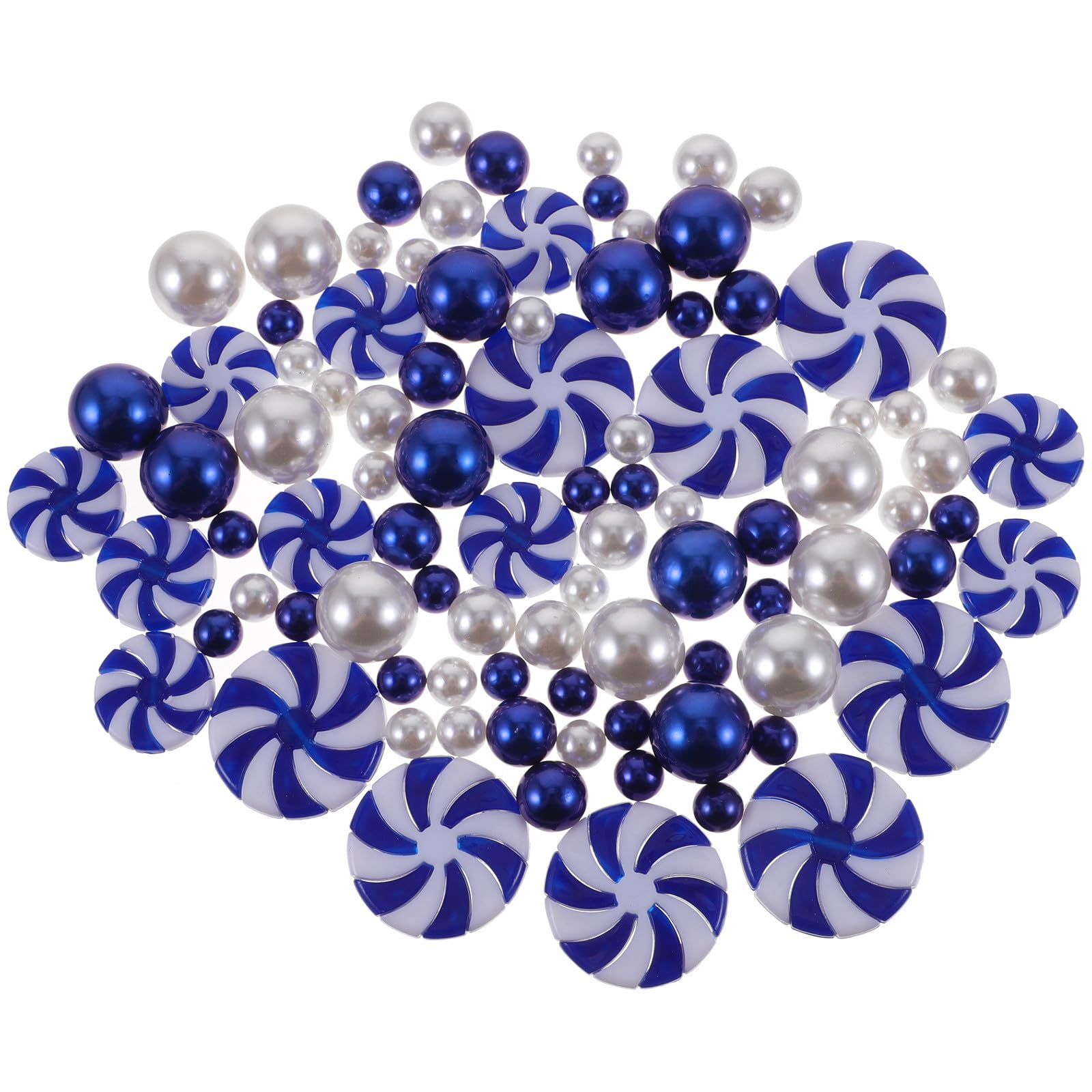 TOYANDONA 4 Set Candele in Acrilico Blu Galleggianti Natalizie per
