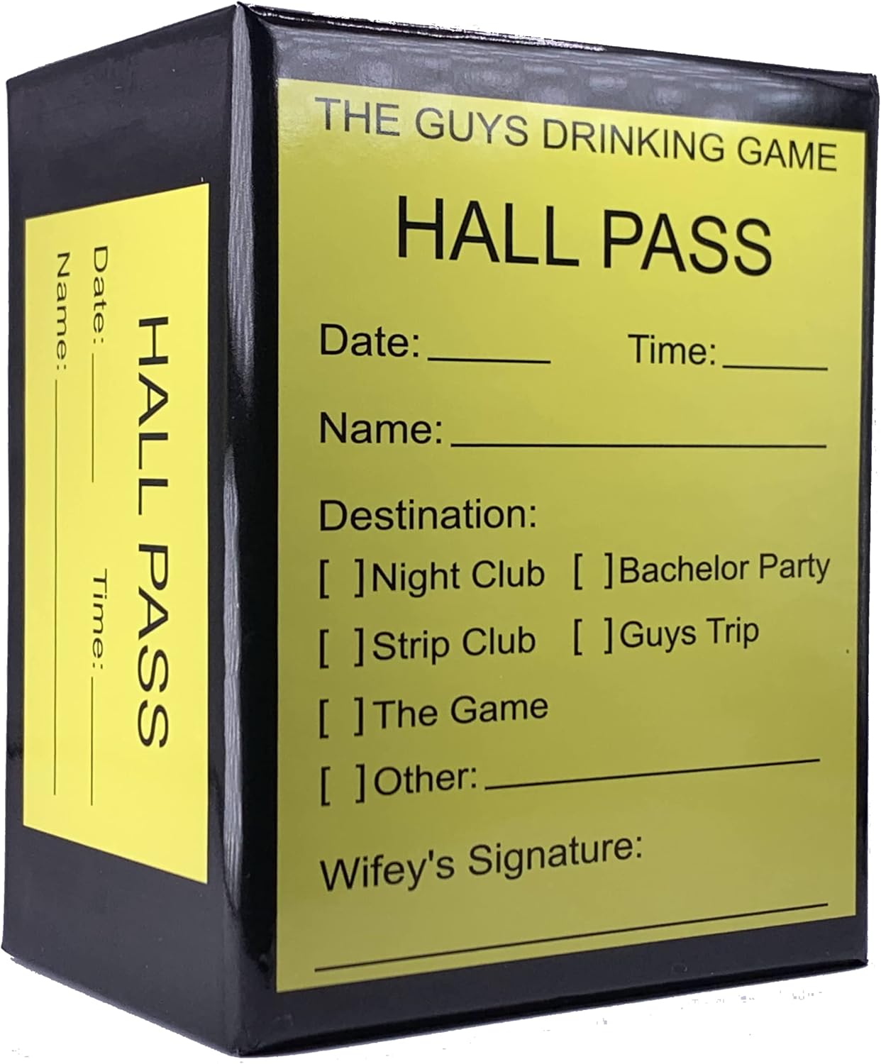Black Owned Hall Pass Drinking for The Culture Card Game