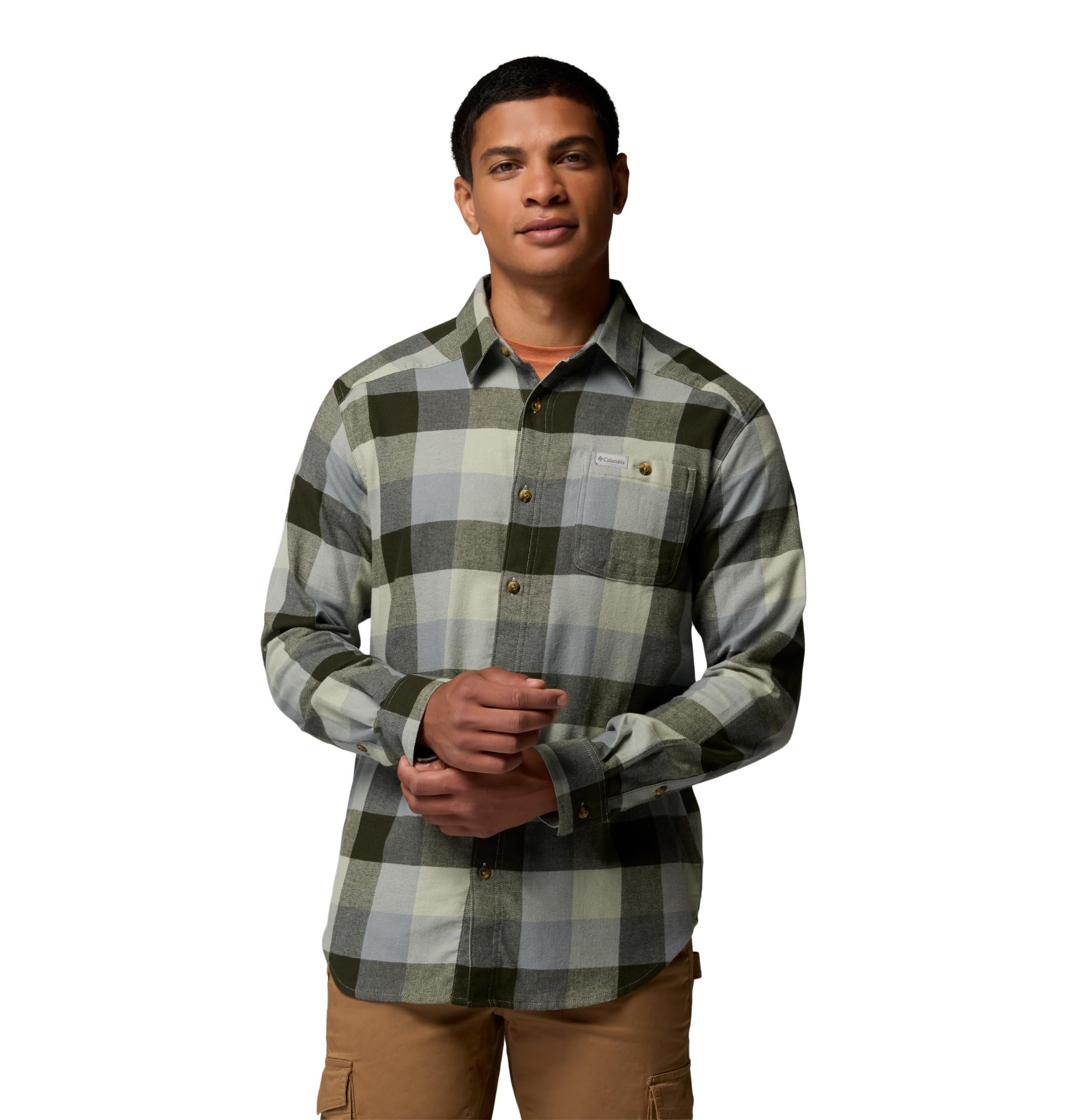 Men's Cornell Woods Flannel Long Sleeve Shirt