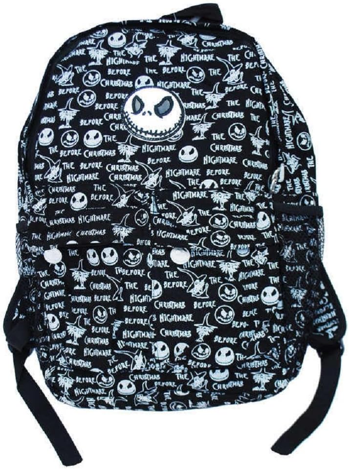 NIGHTMARE BEFORE CHRISTMAS Backpack Rucksack Bag Jack Skellington Witches