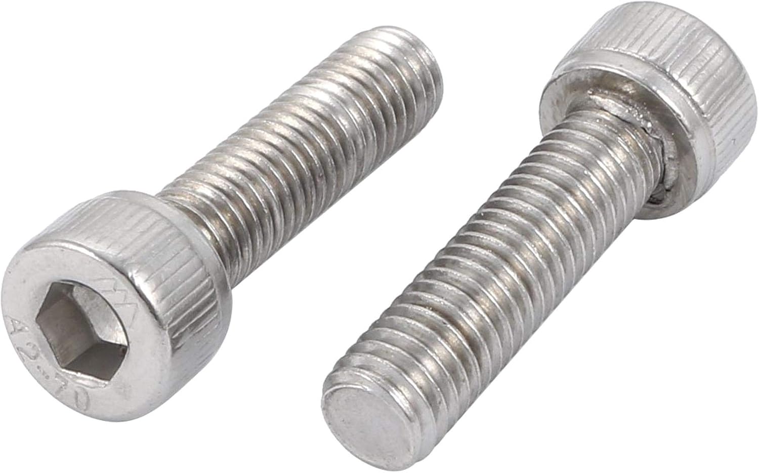 Produktbild von M7 304 Edelstahl Innensechskantschraube – Zylinderschrauben, Steigung 1,0 – Längen 10–100 Mm