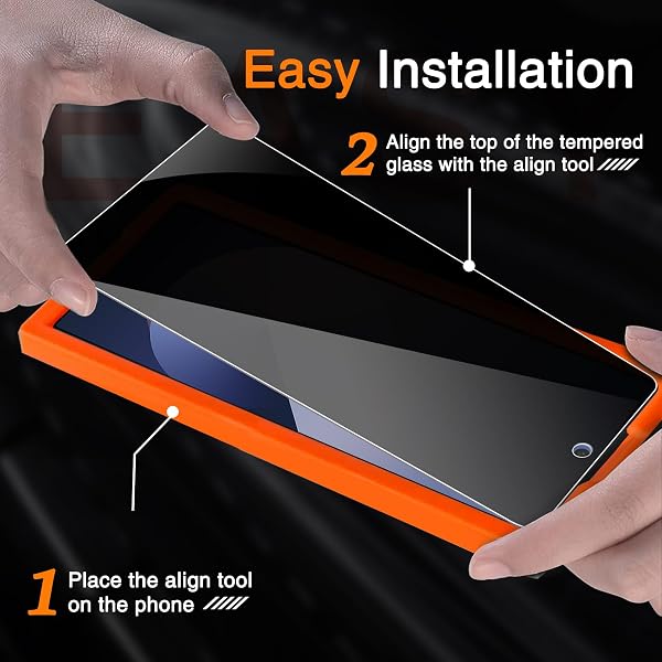 Wiaocit 3 Pack Tempered Glass Privacy Screen Protector for Samsung Galaxy Z Fold 7 with 3 Pack Camera Lens Protector, 9H Hardness, Bubble Free, Case Friendly - 3