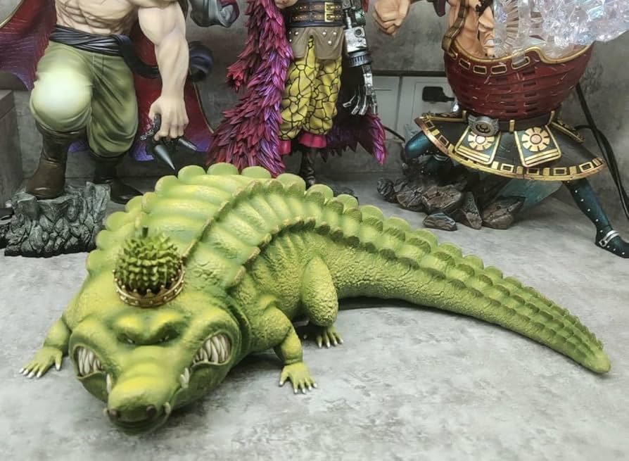 クロコダイル ワニ　フィギュア Amazon.co.jp: ワンピース フィギュア クロコダイルのワニ 塗装