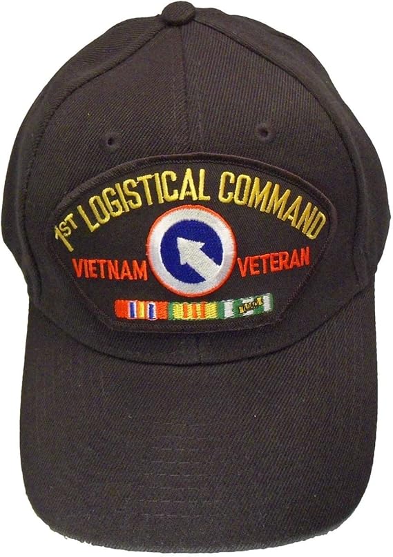 1ST LOGISTICAL COMMANDVIETNAM VETERAN W/ CAMPAIGN RIBBON EMBLEM Ball