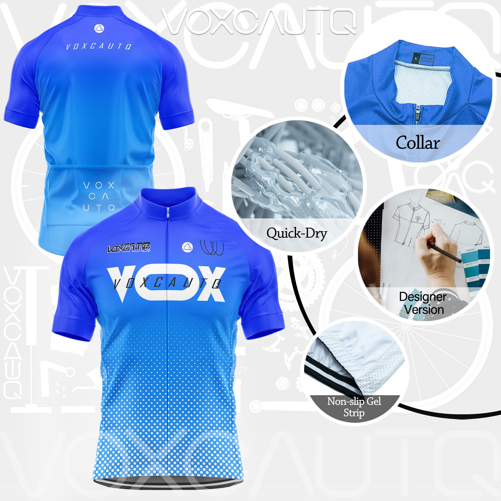 Rennrad Trikot Herren Set,Sommer Jungen Trägerhose Anzüge Mountainbike Radfahren Kleidung Set,Radfahren Reiten Trikots Atmungsaktiv