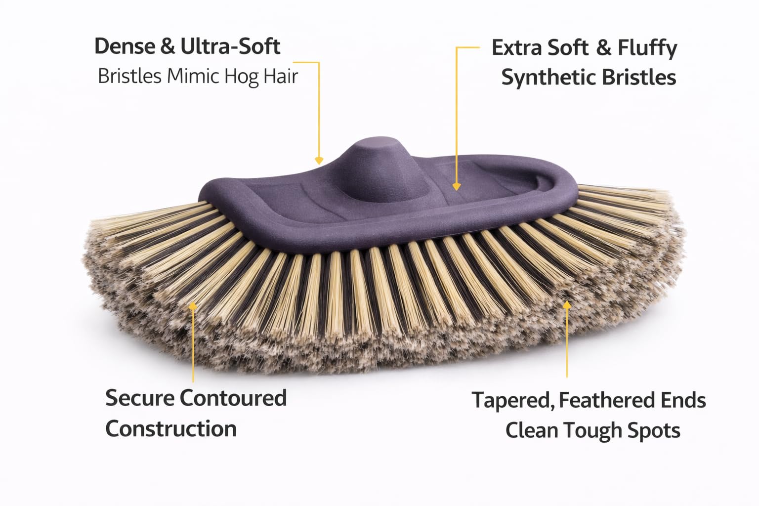 High-Tech Automotive Brosse à Cheveux Multi-Niveaux 14" TB-14X3CR