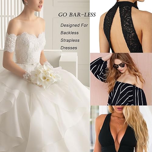 Miniatura 7 de Dealswin Cubiertas sin pezones de 5.1 pulgadas de silicona reutilizables para levantamiento de senos para copa A-D