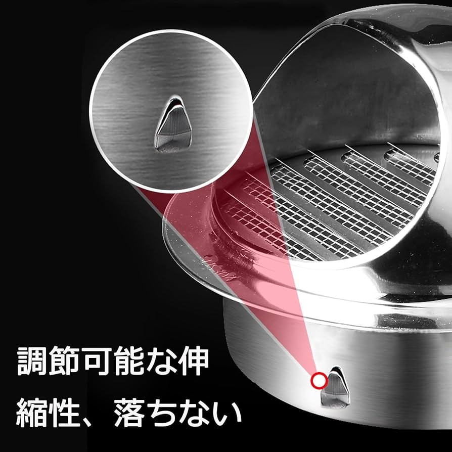 Amazon.co.jp: 丸型フード付 換気口 換気用フード 高速ベンチ