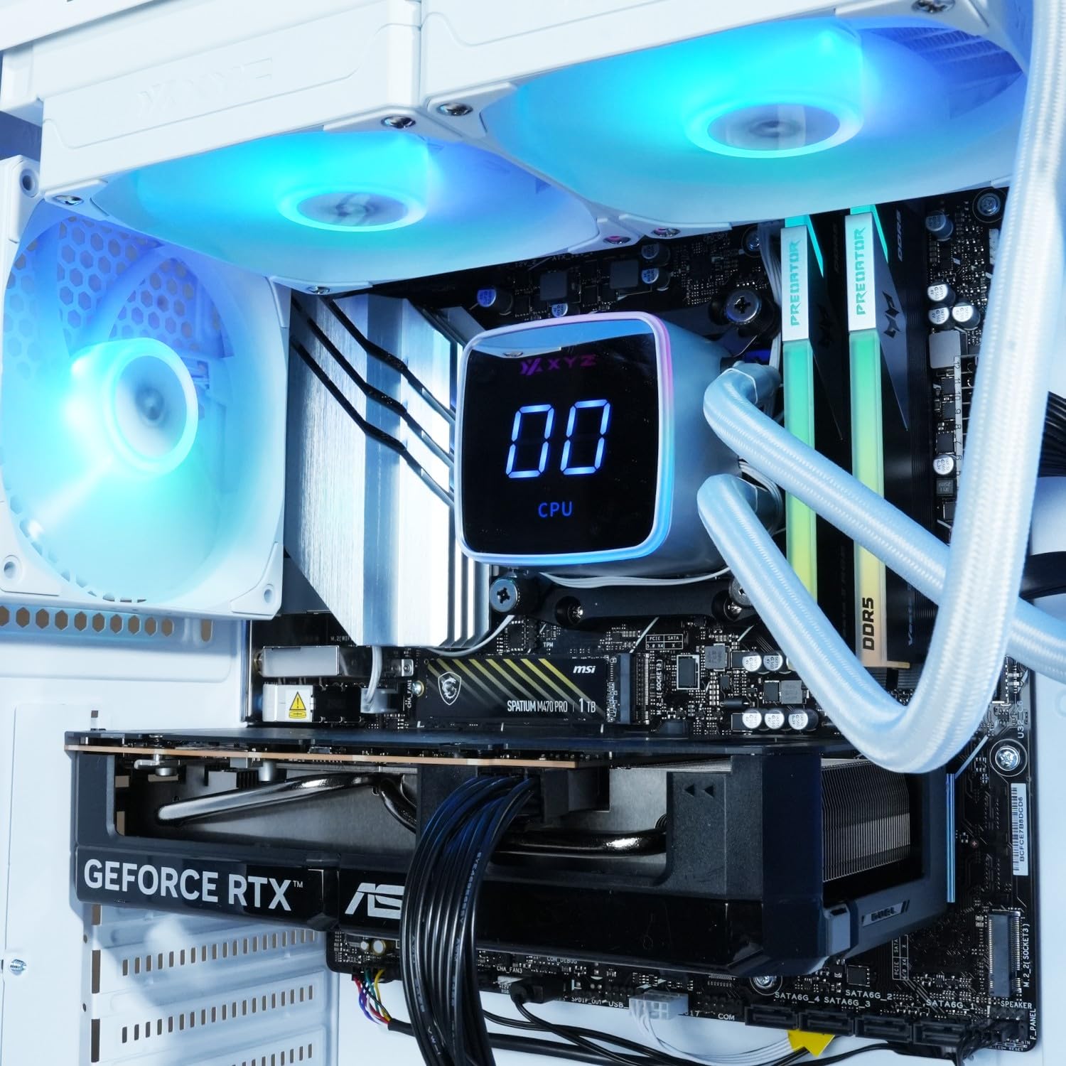 Epical-Q Ordenador sobremesa Gaming Zorronter AMD Ryzen 7 5700X, 32GB, 1TB SSD NVME, RTX 5070 + Windows 11 Home