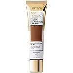 L\'Oreal Paris Age Perfect Radiant Serum Foundation with SPF 50, Mahogany, 1 Ounce