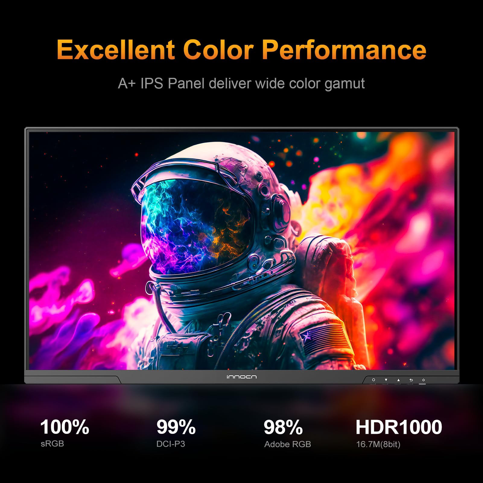 Amazon.co.jp: INNOCN 24.5インチ 2K QHD 2560 x 1440P 240Hzモニター