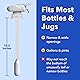 Magic Tap Automatic Drink Dispenser for Fridge, White (1 Pack), No Spill Milk Dispenser for Fridge, Automatic Milk Dispenser Pump for Gallon Jugs, Water & Juice, Fits Most Bottles, Batteries Required Product Image 5