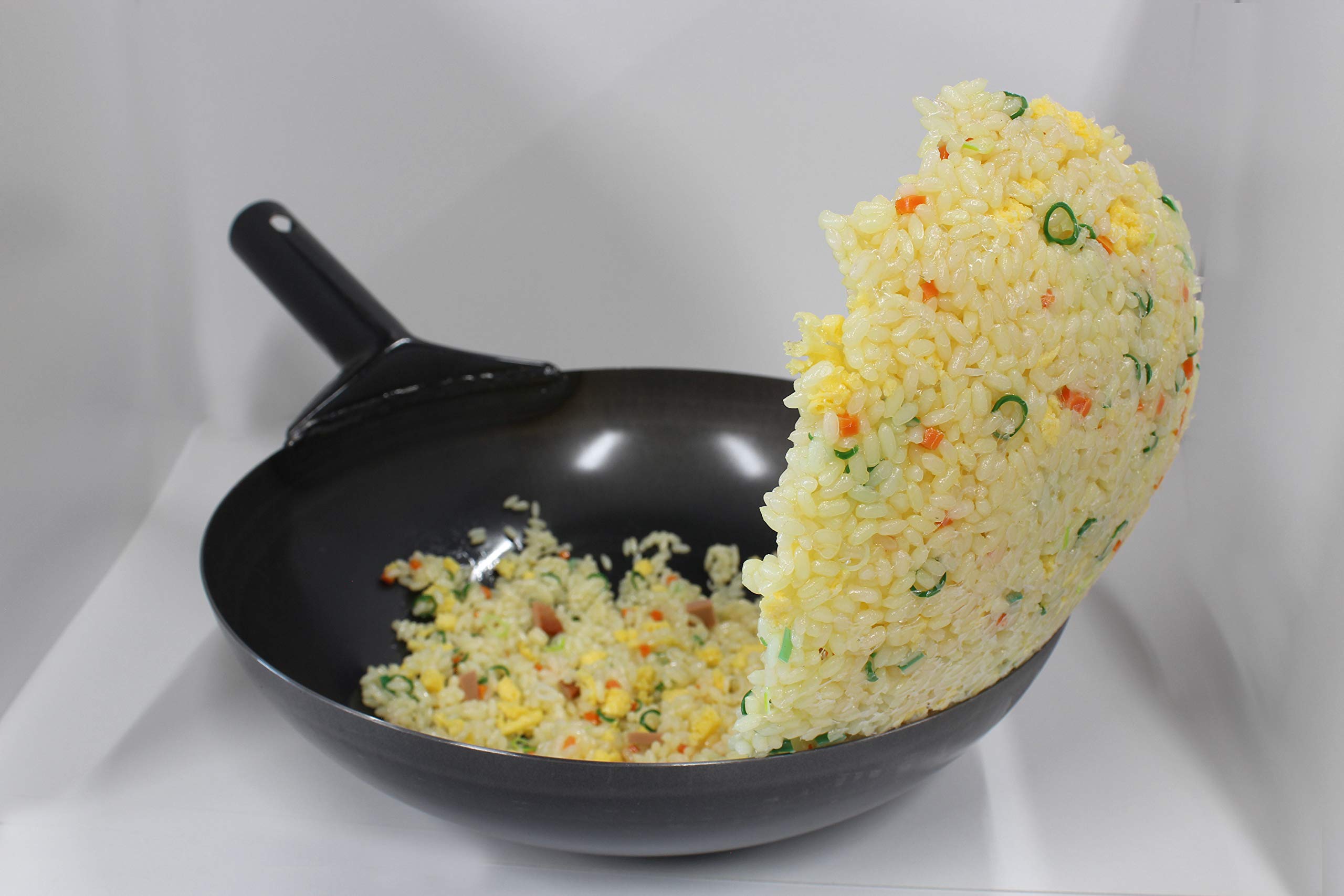 Amazon.co.jp: 食品サンプル 飛び出すチャーハン（焼豚） ディスプレイ